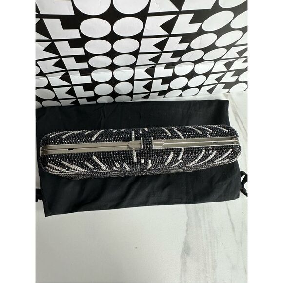 JUDITH LEIBER Slim Slide Hyperdrive Clutch Bag - Picture 8 of 16